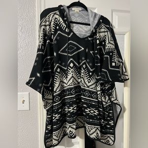 Belle du jour poncho